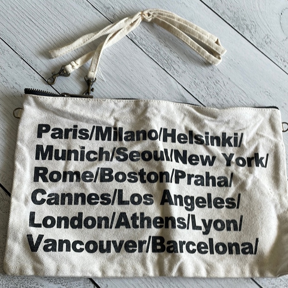 Canvas Cross Body/Pouch